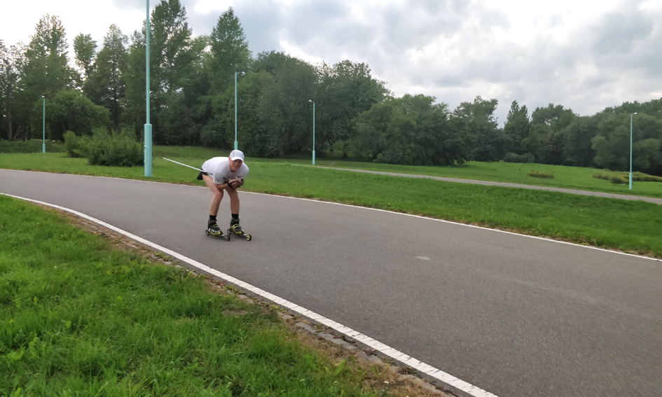 Roller sking track в Минске