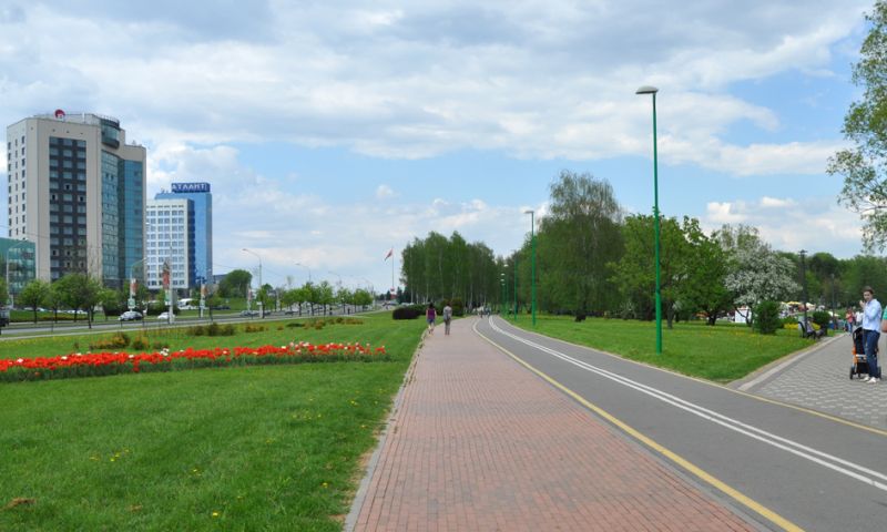 Bike lane в Минске